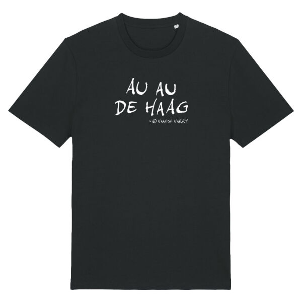T-Shirt Au Au De Haag Wit Unisex  Thumbnail